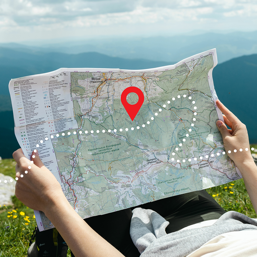 Sorgfältige Kartenanalyse vermeidet unnötige Staus