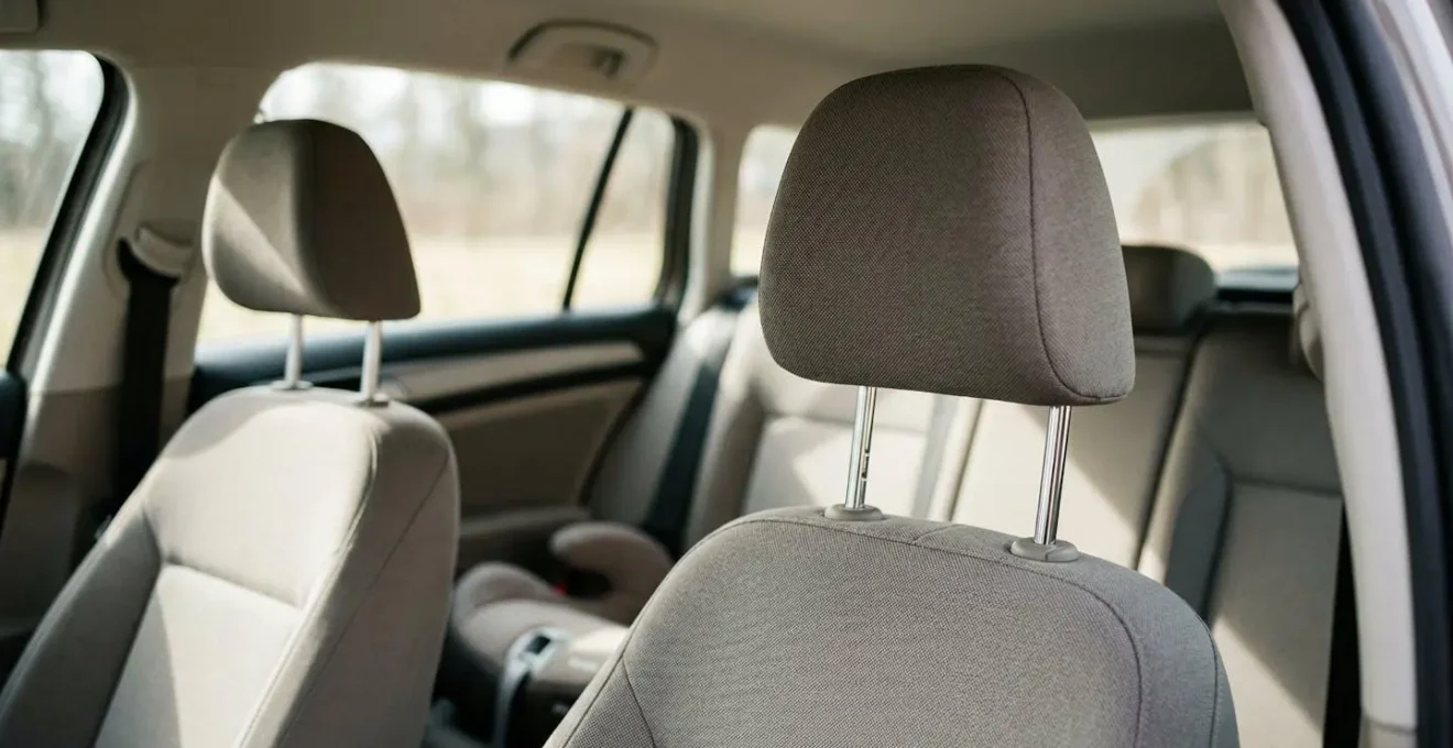 Sichere iPad-Halterung an der Kopfstütze im Auto mit verstärkter Aluminium-Befestigung