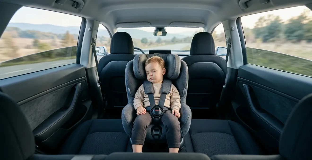 Gesundes Autoklima für entspannte Kinderreisen ohne Übelkeit auf kurvenreichen Strecken